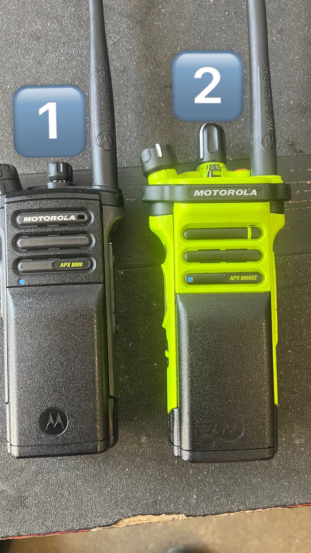 Radio clip for Motorola APX series